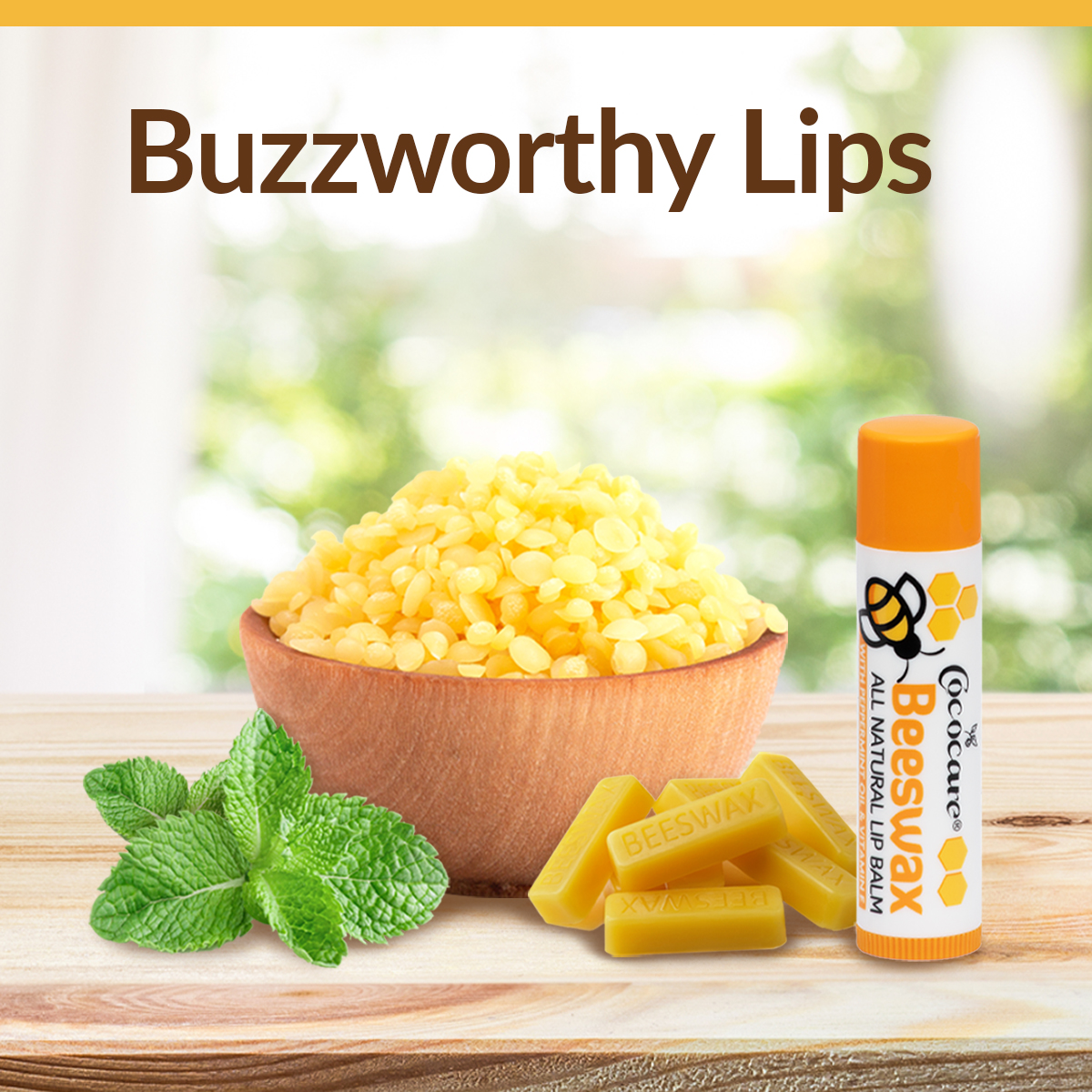 All Natural Beeswax Lip Blm