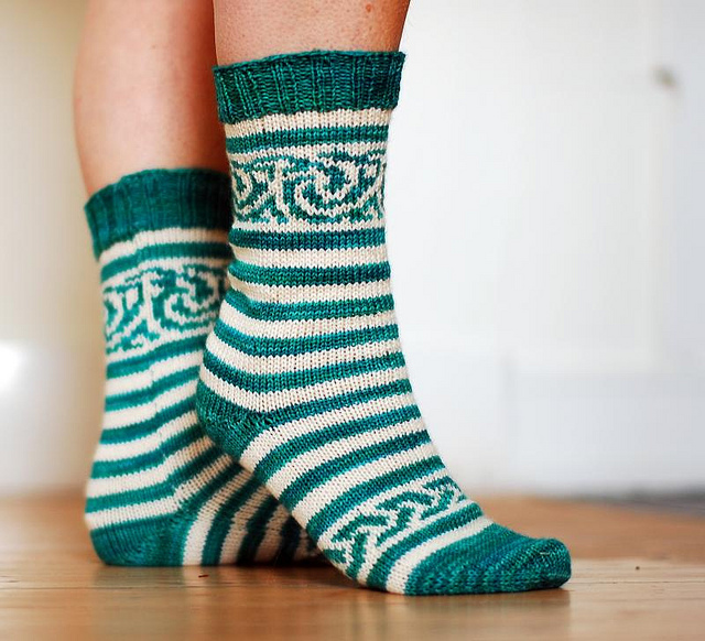 Socks help keep your feet moisturized